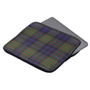 Klan MacLellan Tartan Pbordsskydd för bärbara dato Laptop Sleeve