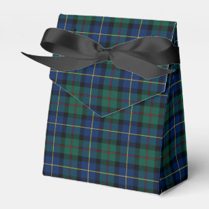 Klan MacLeod av den Skye tartanen Presentaskar