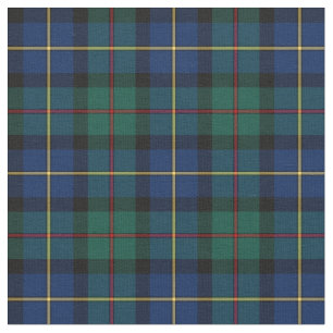 Klan MacLeod av den Skye tartanen Tyg