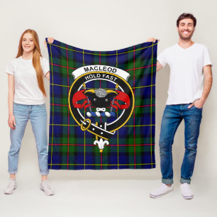 Klan MacLeod av Harris Modern Tartan Play Fleecefilt