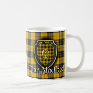 Klan MacLeod av Lewis skotska stolt koppmuggar Kaffemugg