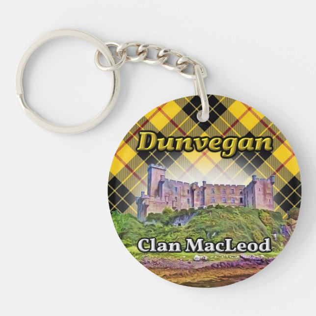Klan MacLeod Dunvegan Castle Lewis Tartan (Framsidan)