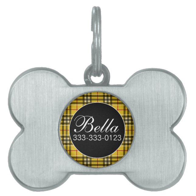 Klan MacLeod-Elegant ID-bricka Husdjur (Framsidan)