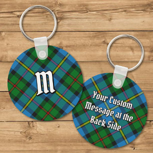 Klan MacLeod Hunting Tartan Keychain Nyckelring