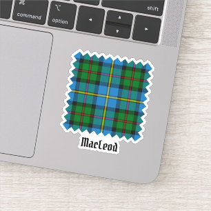 Klan MacLeod Hunting Tartan Klistermärken