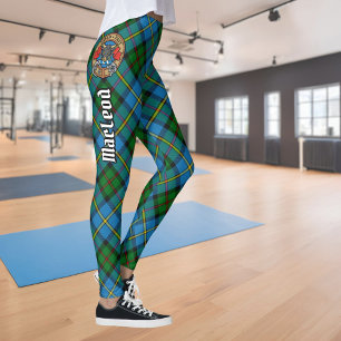 Klan MacLeod Hunting Tartan Leggings