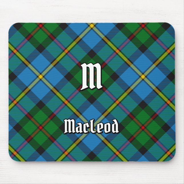 Klan MacLeod Hunting Tartan Musmatta (Framsidan)