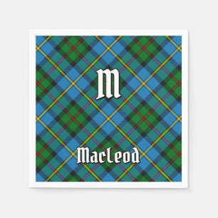 Klan MacLeod Hunting Tartan Pappersservett