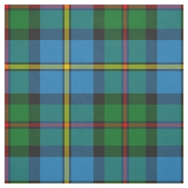 Klan MacLeod Hunting Tartan Tyg (Provkarta)