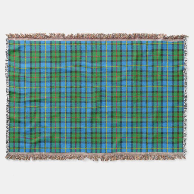 Klan MacLeod of Harris Tartan Design Filt (Framsidan)