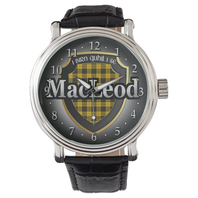 Klan MacLeod of Lewis Scotland Firande Watch Armbandsur (Framsida)