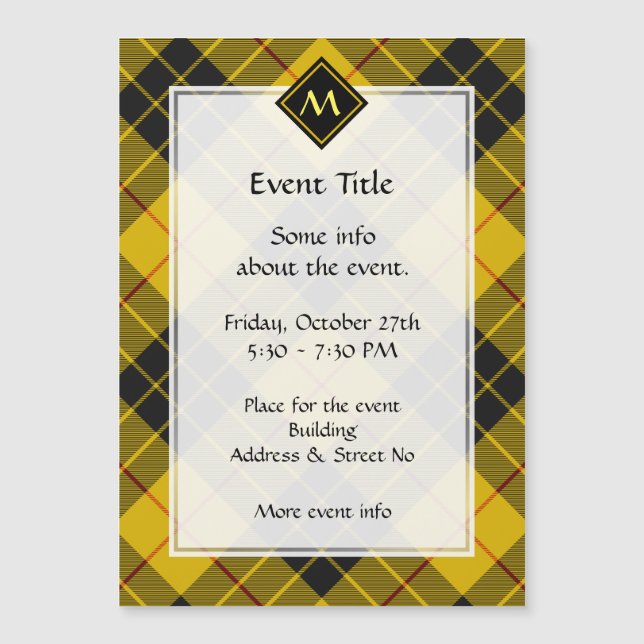 Klan Macleod of Lewis Tartan (Framsida)