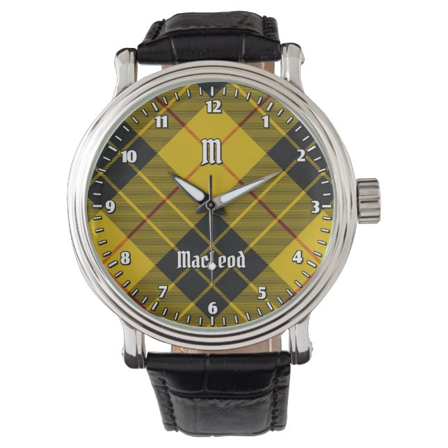 Klan Macleod of Lewis Tartan Armbandsur (Framsida)