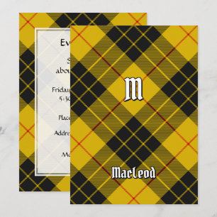 Klan Macleod of Lewis Tartan Inbjudningar