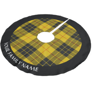 Klan Macleod of Lewis Tartan Julgransmatta Borstad Polyester