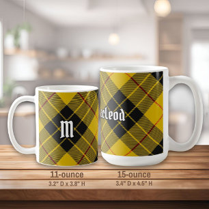 Klan Macleod of Lewis Tartan Kaffemugg