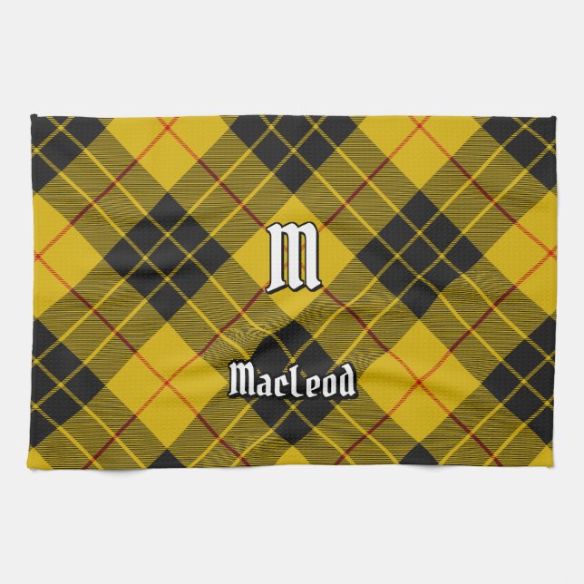 Klan Macleod of Lewis Tartan Kökshandduk (Horisontell)