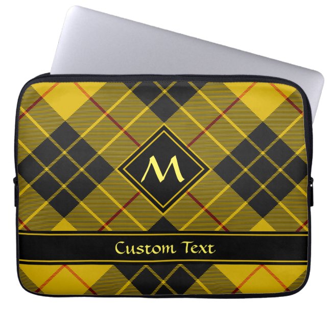 Klan Macleod of Lewis Tartan Laptop Fodral (Framsidan)