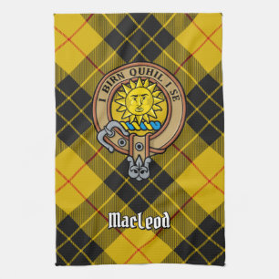 Klan MacLeod of Lewis Vapensköld Kökshandduk