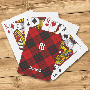 Klan Macleod of Raasay Tartan Casinokort