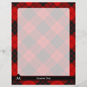 Klan Macleod of Raasay Tartan Reklamblad
