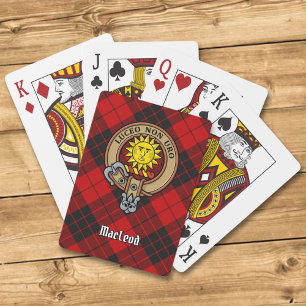Klan MacLeod of Raasay Vapensköld Casinokort