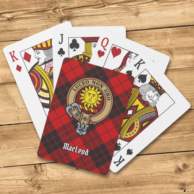 Klan MacLeod of Raasay Vapensköld Casinokort (Skapare uppladdad)