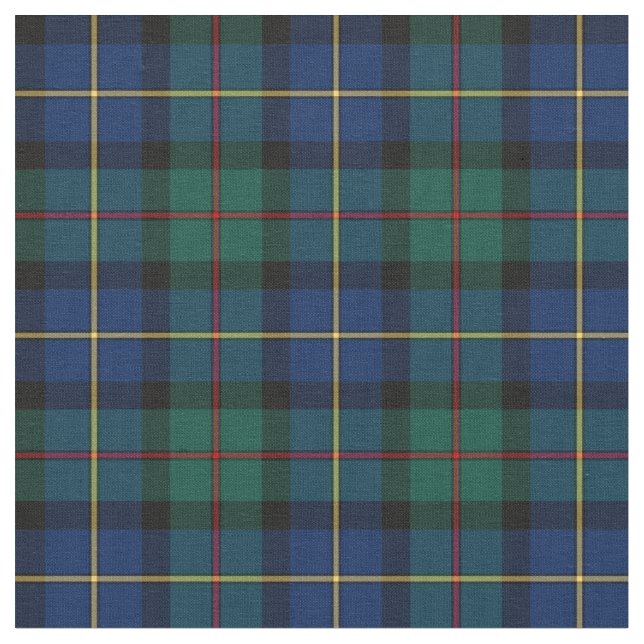Klan MacLeod of Skye Tartan Tyg (Närbild)