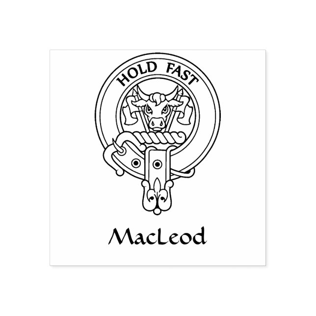 Klan MacLeod [Redigera]-Vapensköld Stämpel (Tryck)