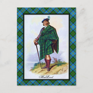 Klan MacLeod Scottish Dreams Postcard Vykort