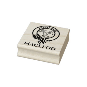 Klan MacLeod Scottish Inkstämpel Stämpel
