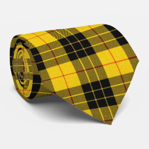 Klan MacLeod Scottish Tartan Neck Tie Slips