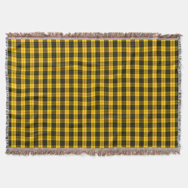 Klan Macleod Tartan Filt (Framsidan)