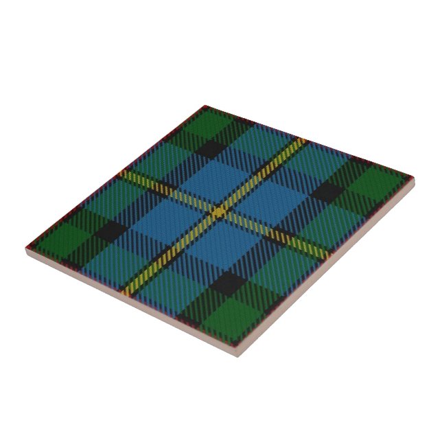 Klan MacLeod Tartan Kakelplatta (Sidan)