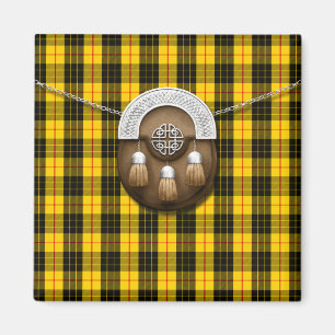 Klan MacLeod Tartan och Sporran Magnet
