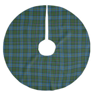 Klan MacLeod Tartan Play Träd Skirt Julgransmatta Borstad Polyester