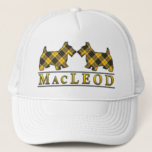 Klan MacLeod Tartan Scottie Hundar Truckerkeps
