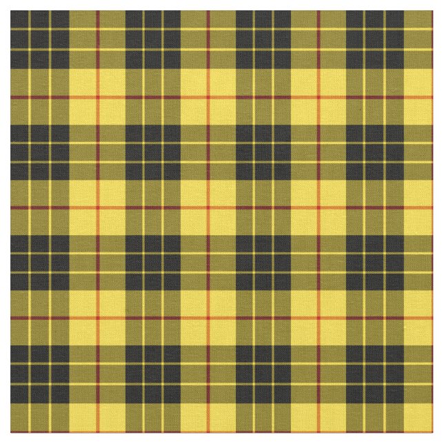 Klan MacLeod Tartan Tyg (Närbild)