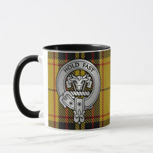 Klan MacLeod Vapensköld & Snuffbox Tartan Mugg