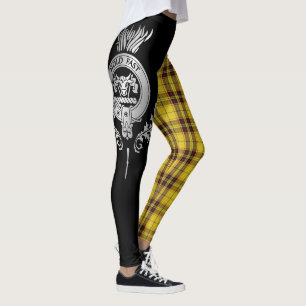 Klan MacLeod Vapensköld & Tartan Leggings