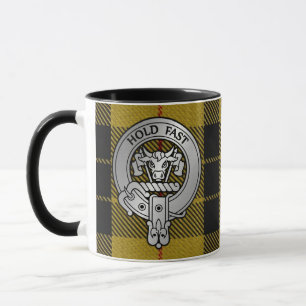 Klan MacLeod Vapensköld & Tartan Mugg