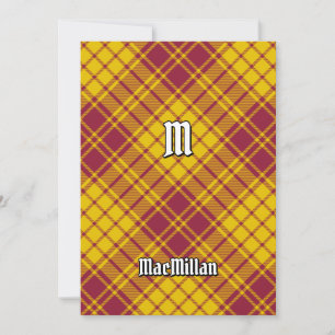 Klan MacMillan Dress Tartan Inbjudningar