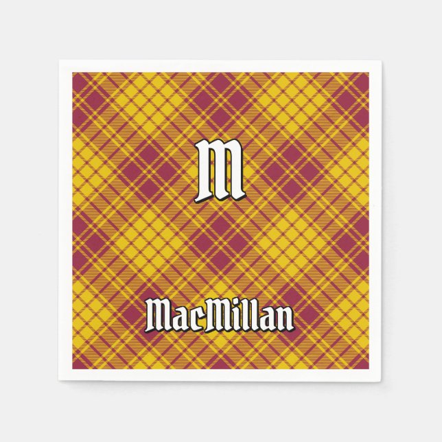 Klan MacMillan Dress Tartan Pappersservett (Framsidan)