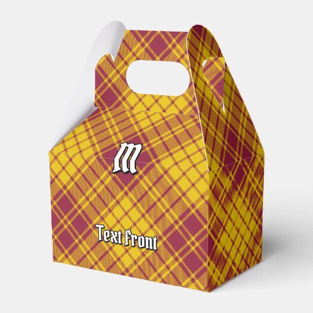 Klan MacMillan Dress Tartan Presentaskar (Framsidan Sidan)