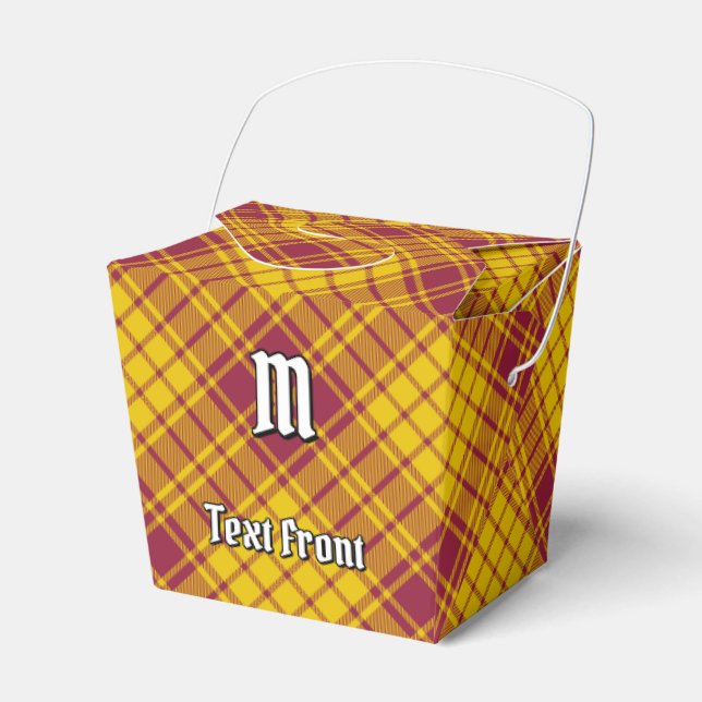 Klan MacMillan Dress Tartan Presentaskar (Framsidan Sidan)