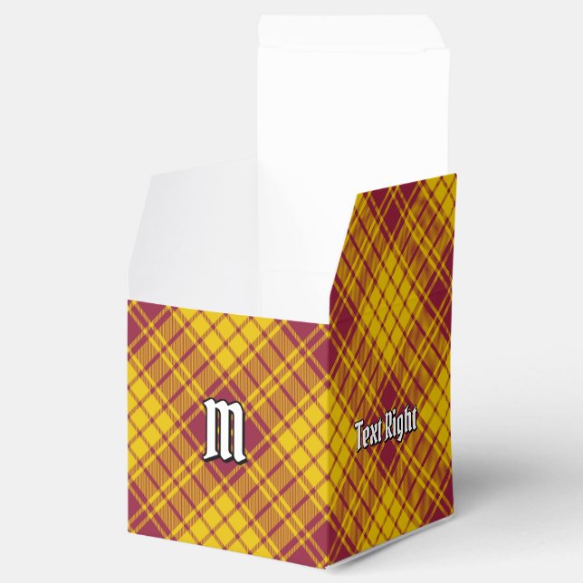 Klan MacMillan Dress Tartan Presentaskar (Öppnad)