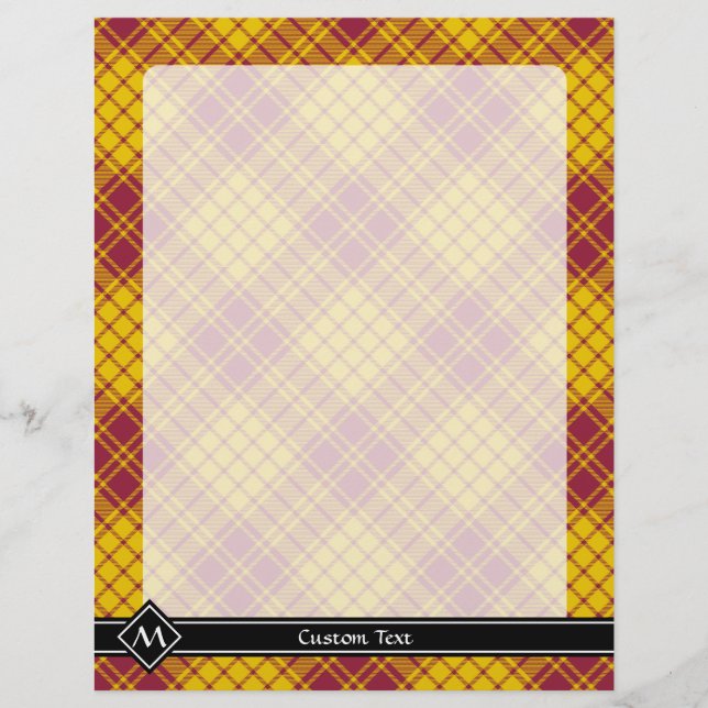 Klan MacMillan Dress Tartan Reklamblad (Framsidan)