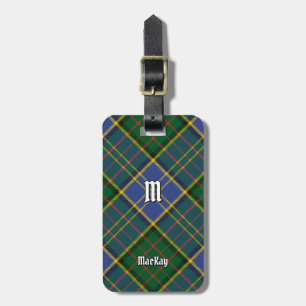 Klan MacMillan Hunting Tartan Bagagebricka