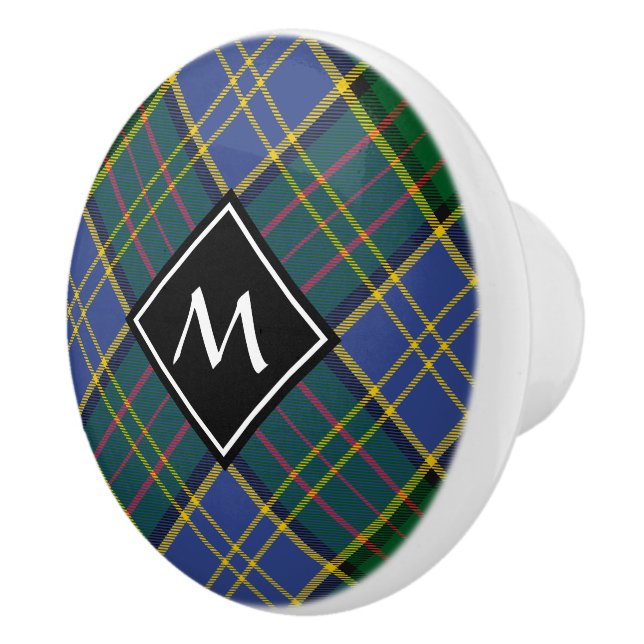 Klan MacMillan Hunting Tartan Knopp (Höger)
