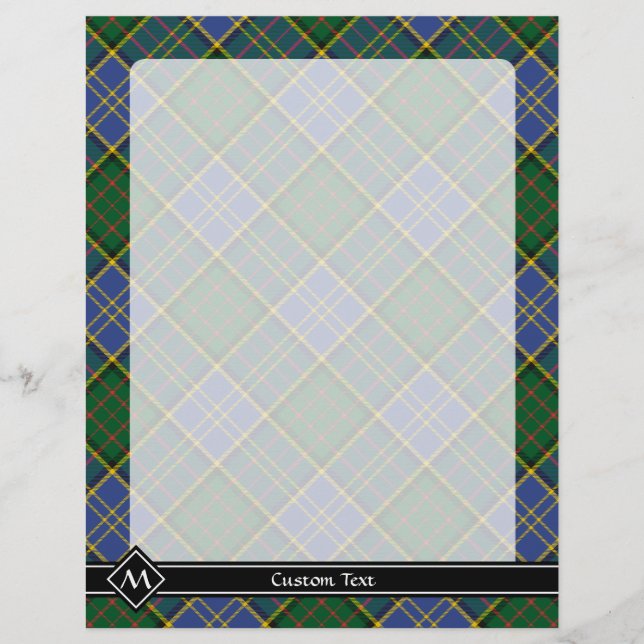 Klan MacMillan Hunting Tartan Reklamblad (Framsidan)